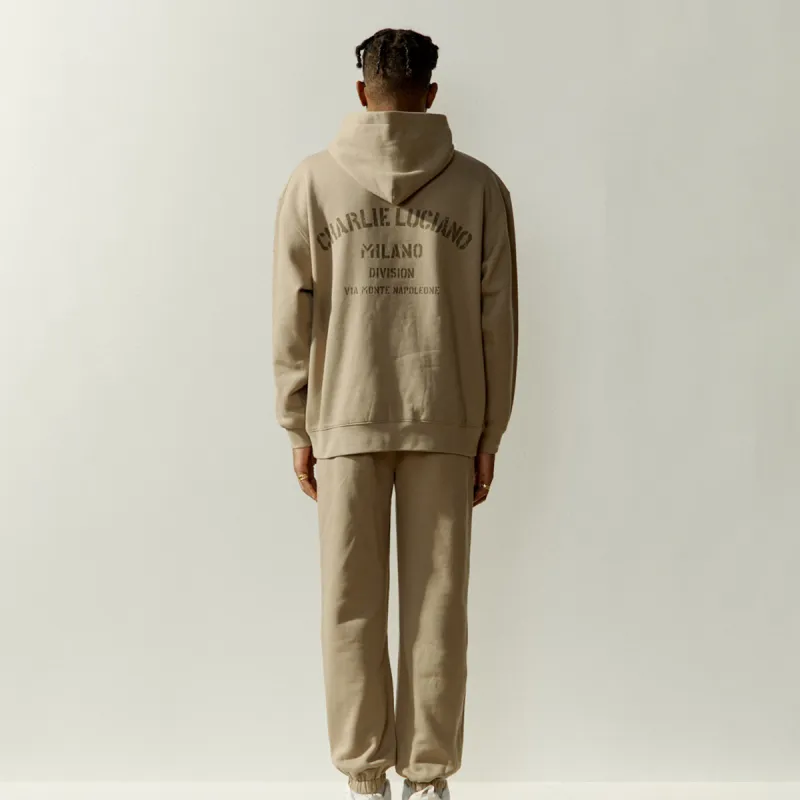 Charlie Luciano Sweatshirt Unisex Khaki-3