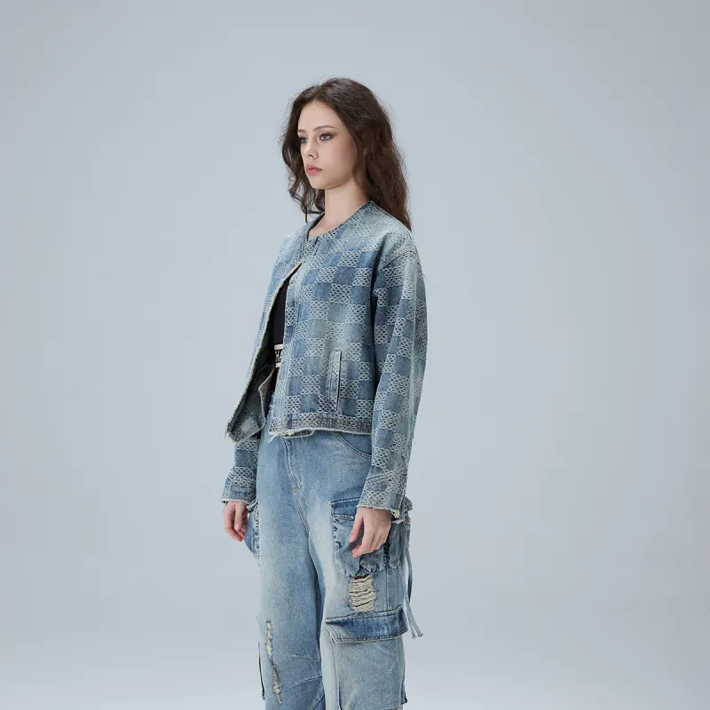 Charlie Luciano Jackets Coats Unisex Blue-4