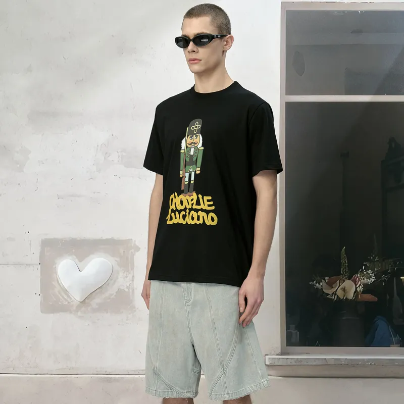 Charlie Luciano T Shirt Unisex Black-3