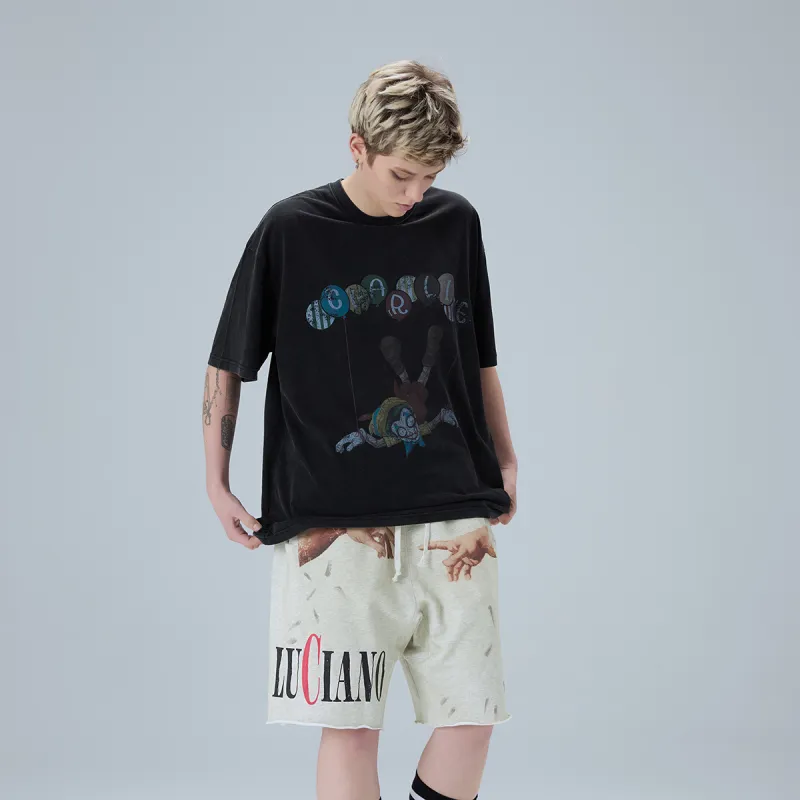 Charlie Luciano Casual Shorts Unisex-14