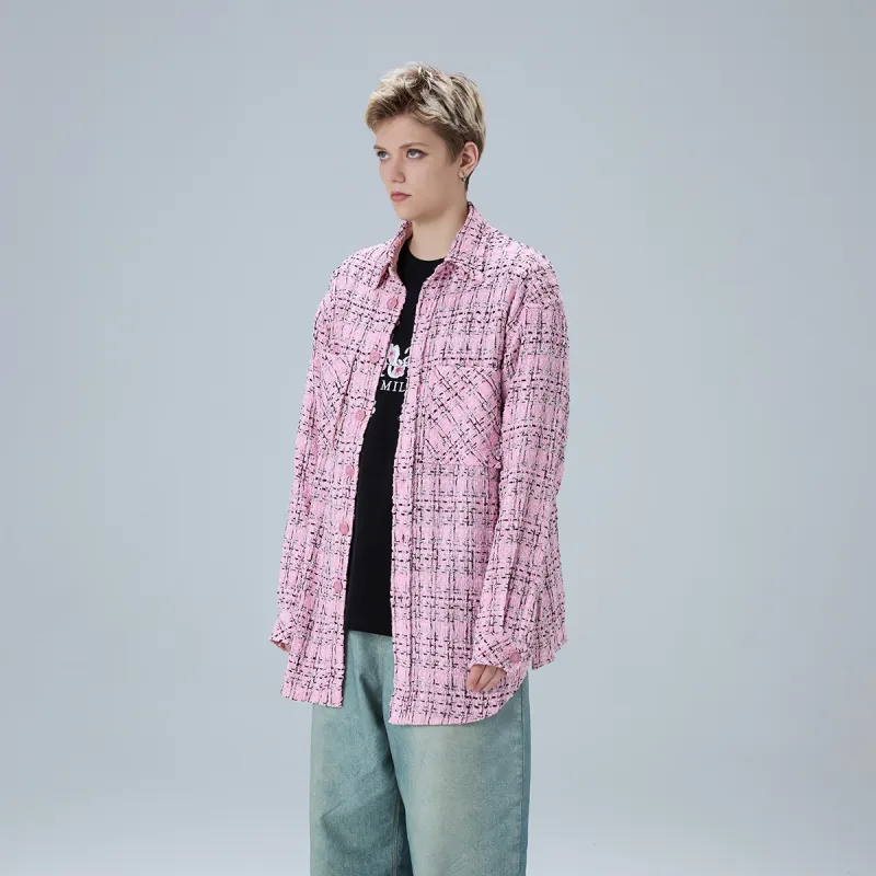 Charlie Luciano Shirt Fall Unisex Pink-4