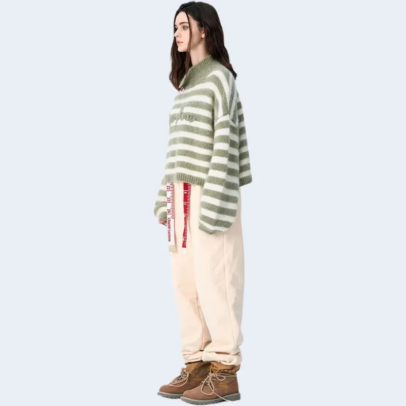 Charlie Luciano Casual Pants Unisex Ecru-3