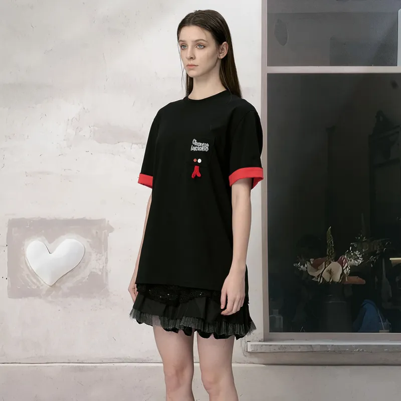 Charlie Luciano T Shirts Unisex Black Box+Socks-4