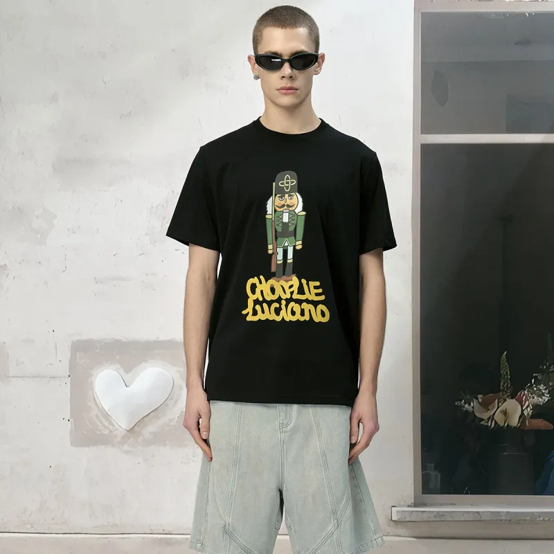 Charlie Luciano T Shirt Unisex Black-4