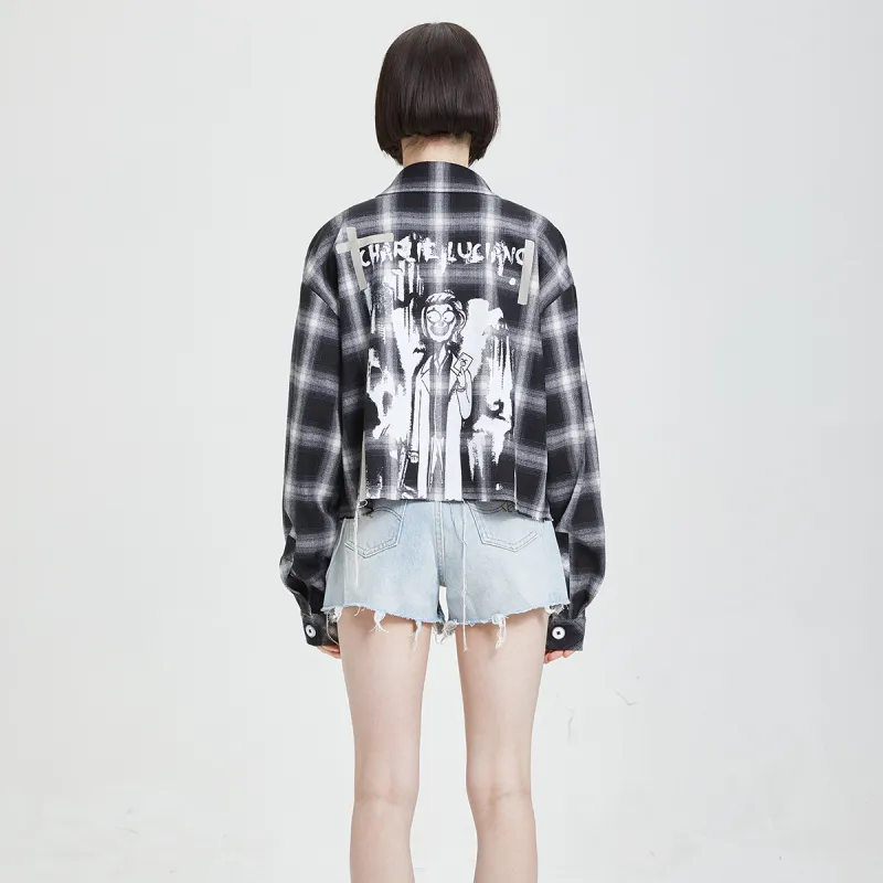 Charlie Luciano Shirt Unisex Black White-3
