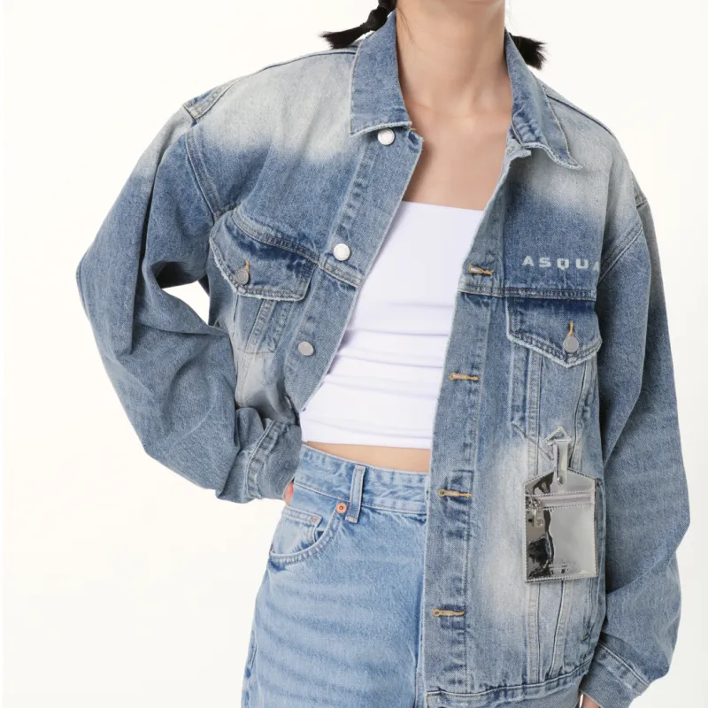 Nothingbutmini By Alphabet Squad Denim Jacket Unisex-5