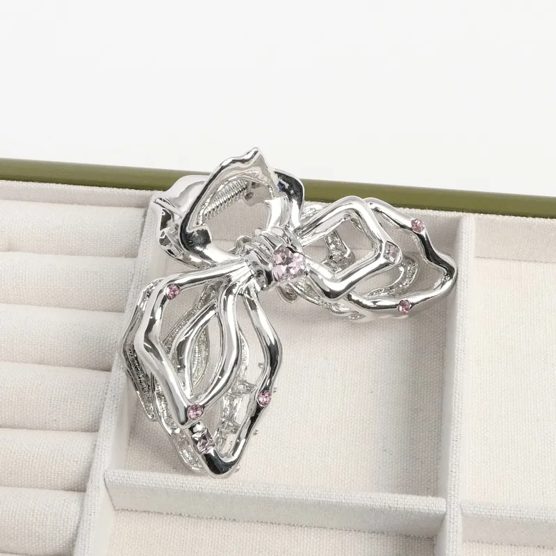 KEYS VIA Copper Alloy, Rhinestone Hair Clips Women's-1