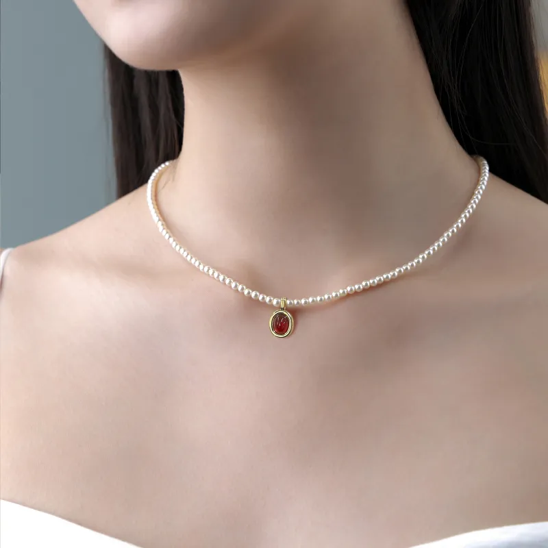 KEYS VIA Copper Alloy Necklaces Women's-14
