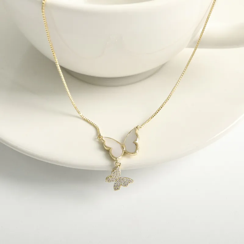 KEYS VIA Copper Alloy Necklaces Women's-3