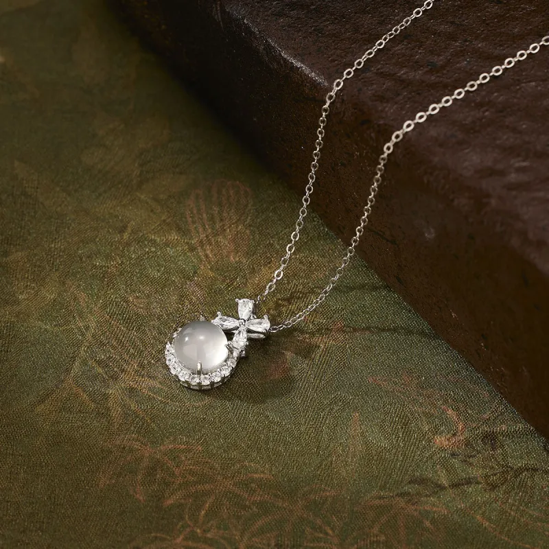 KEYS VIA S925 Silver Necklaces Women's-2
