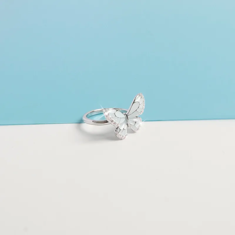 KEYS VIA Copper Alloy, Synthetic Cubic Zirconia Rings Women's-8