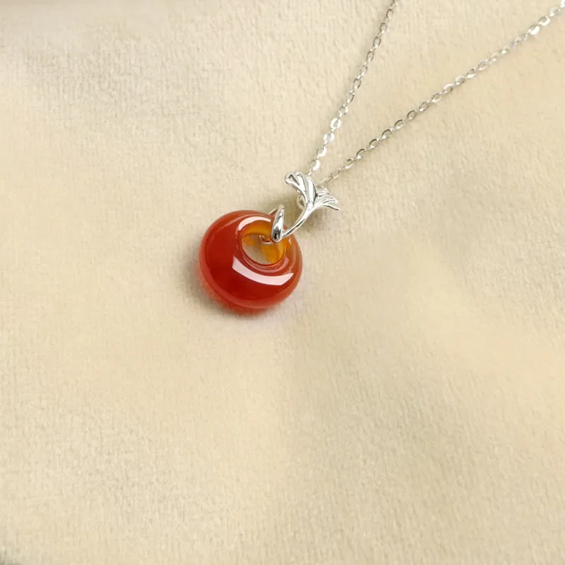 KEYS VIA Agate Jade Necklaces Women's-3