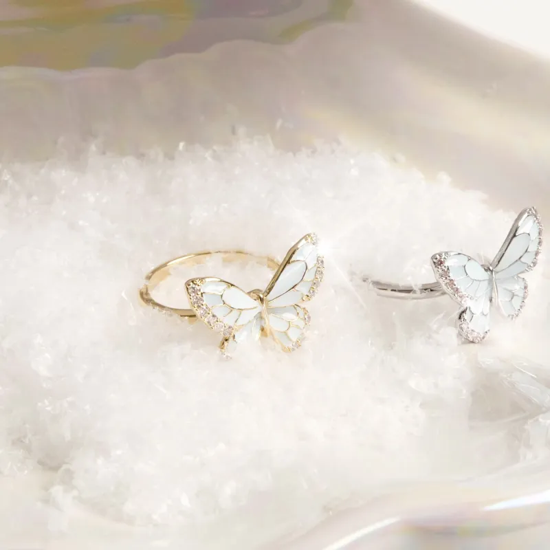 KEYS VIA Copper Alloy, Synthetic Cubic Zirconia Rings Women's-3