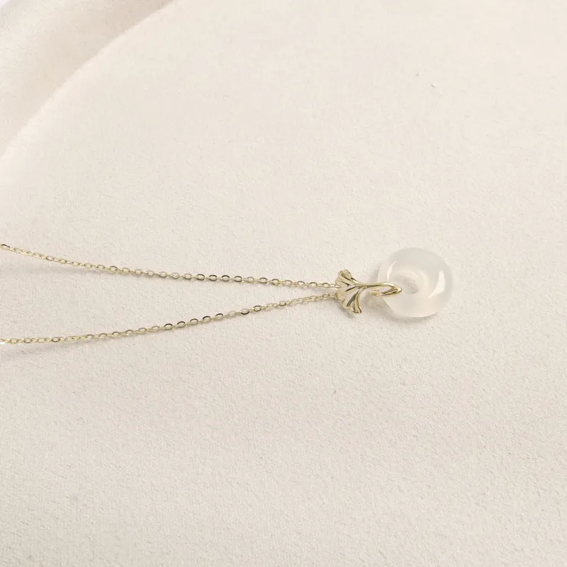 KEYS VIA Agate Jade Necklaces Women's-7