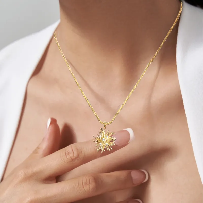 KEYS VIA Copper Alloy Necklaces Women's-4