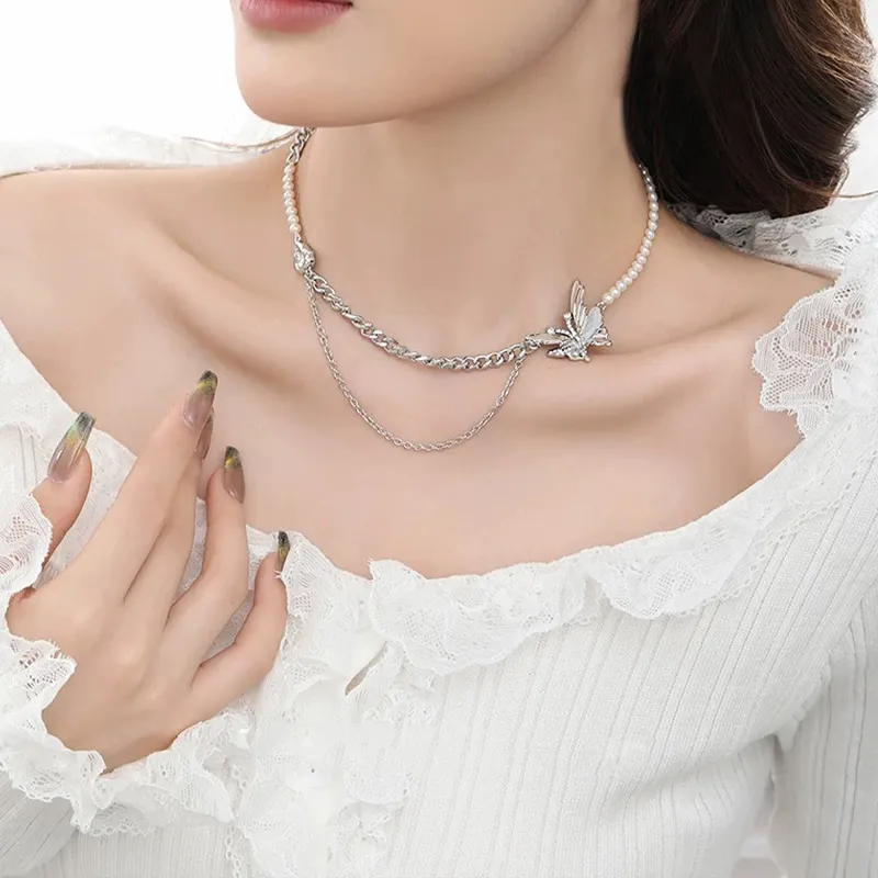 KEYS VIA Copper Alloy Necklaces Women's-4