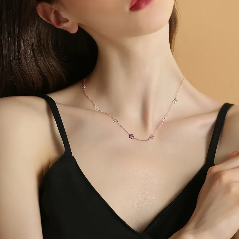 KEYS VIA Copper Alloy Necklaces Women's-4