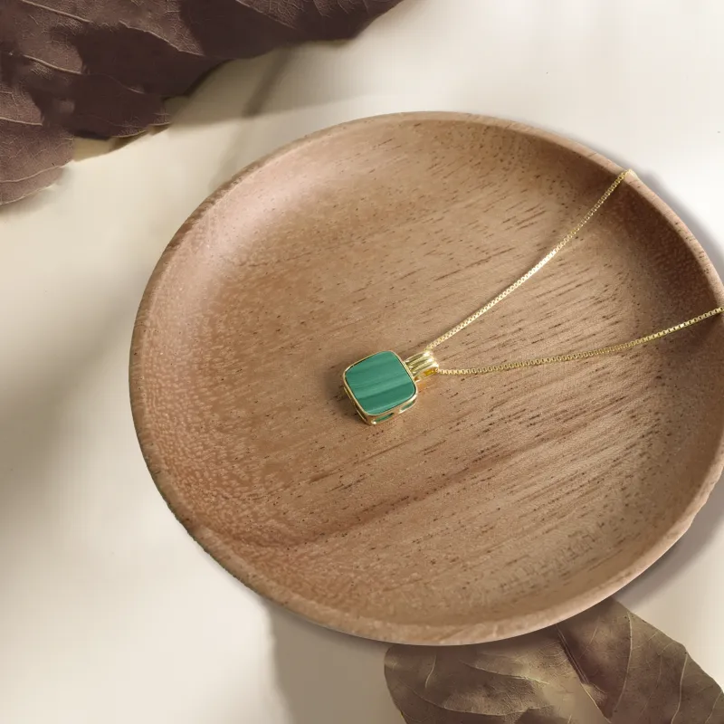 KEYS VIA Malachite Necklaces Women's-2