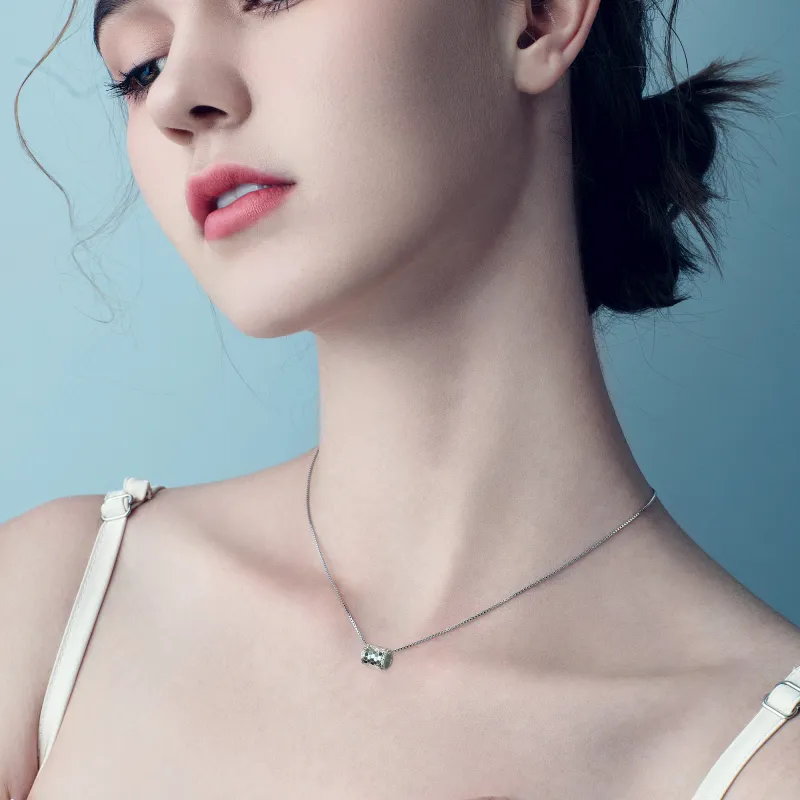 KEYS VIA 925 Sterling Silver Necklaces Women's-4