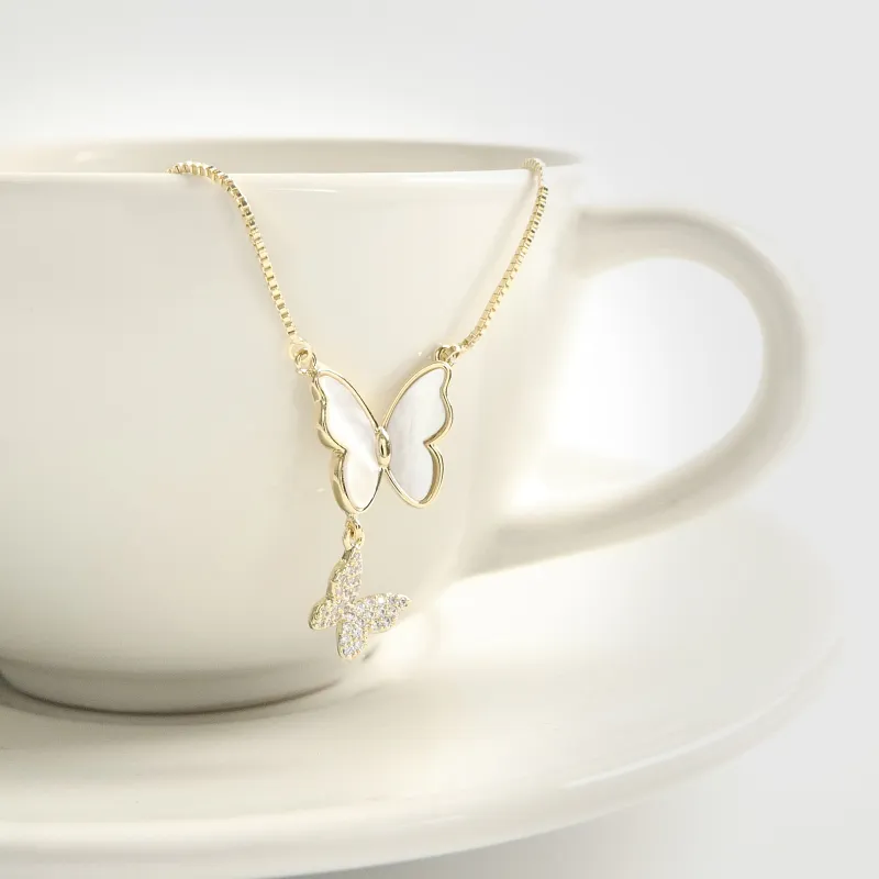 KEYS VIA Copper Alloy Necklaces Women's-4