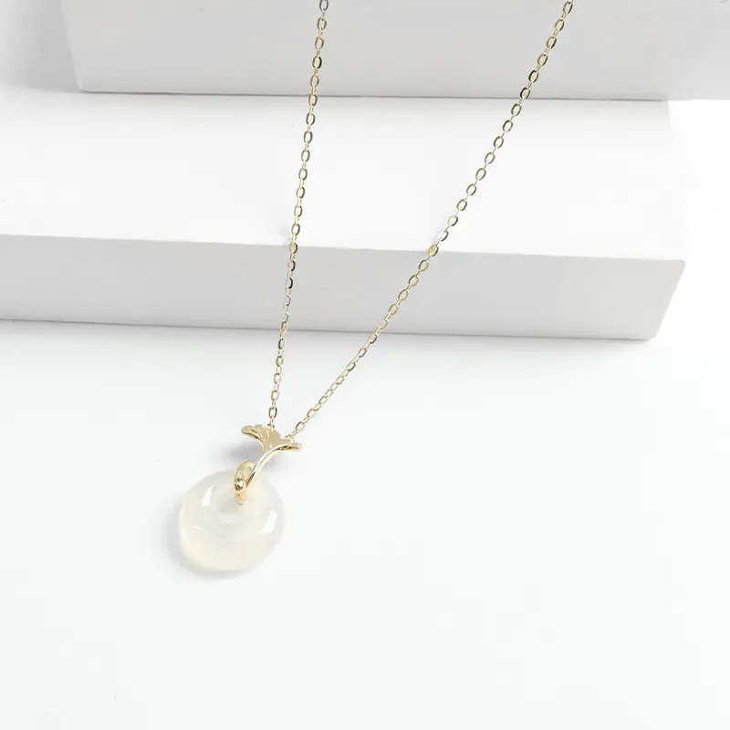 KEYS VIA Agate Jade Necklaces Women's-8
