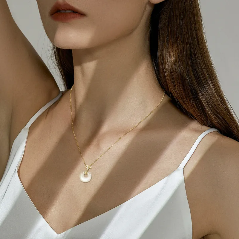 KEYS VIA Agate Jade Necklaces Women's-9