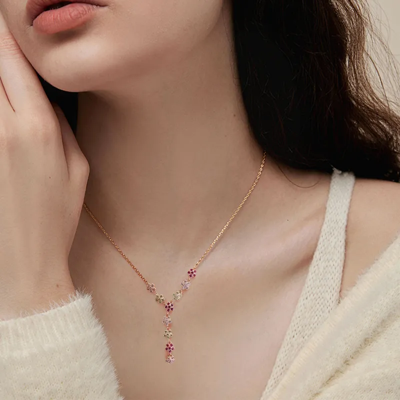 KEYS VIA Copper Alloy Necklaces Women's-4