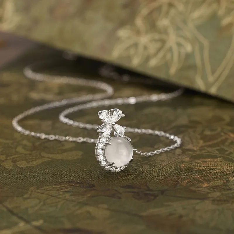 KEYS VIA S925 Silver Necklaces Women's-1