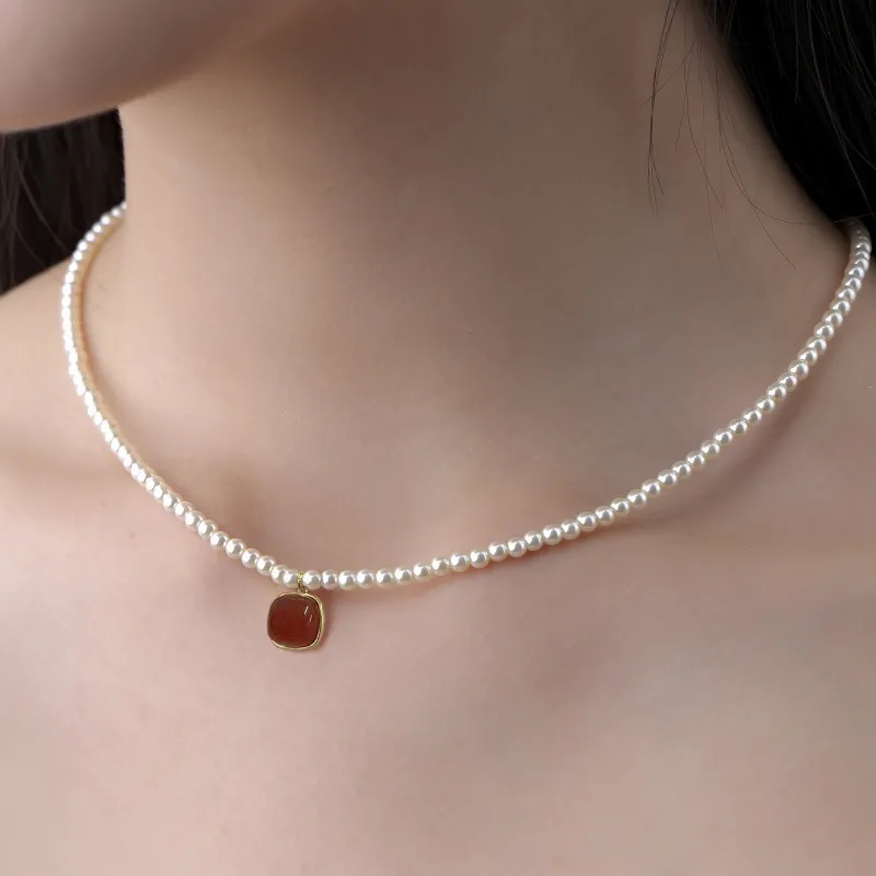 KEYS VIA Copper Alloy Necklaces Women's-4