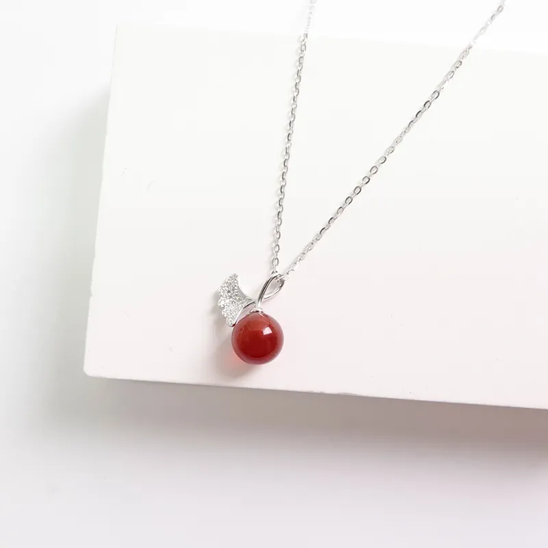 KEYS VIA Agate Jade Necklaces Women's-1