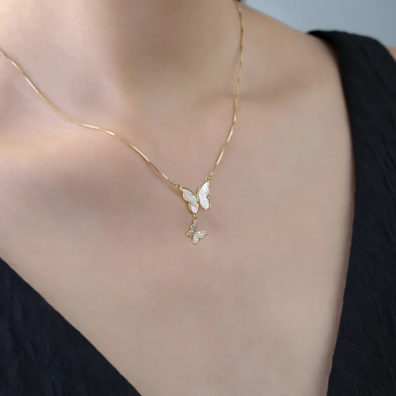 KEYS VIA Copper Alloy Necklaces Women's-6