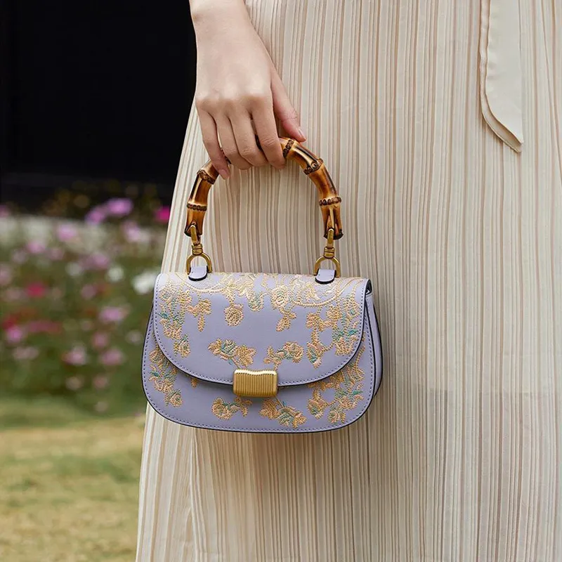 Forever Lucky Cow Leather Commute Bag One Shoulder Handbag Women's Multicolor-16