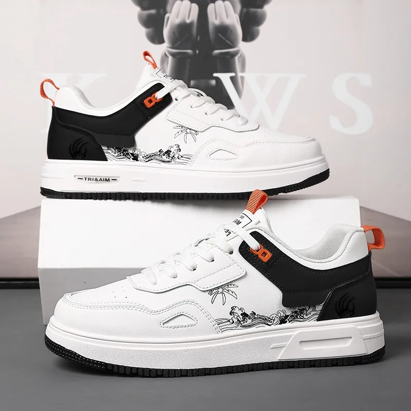 Animal Claws Anti Slip Wear Resistant Low Top Skateboard Shoes Men's-7