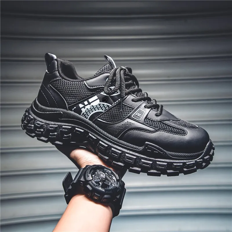 Animal Claws Anti Slip And Wear Resistant Height Increasing Low Top Chunky Sneakers Men's-7