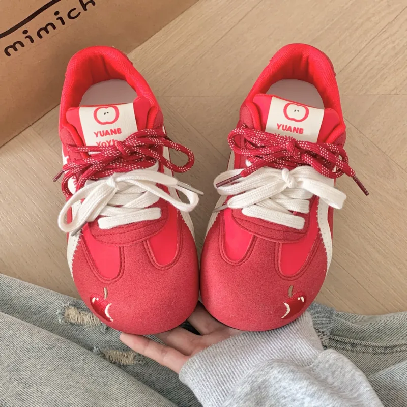 SHUXIAOBEI Abrasion Resistant, Breathable, Lightweight Low Top Casual Shoes Style Women's-2