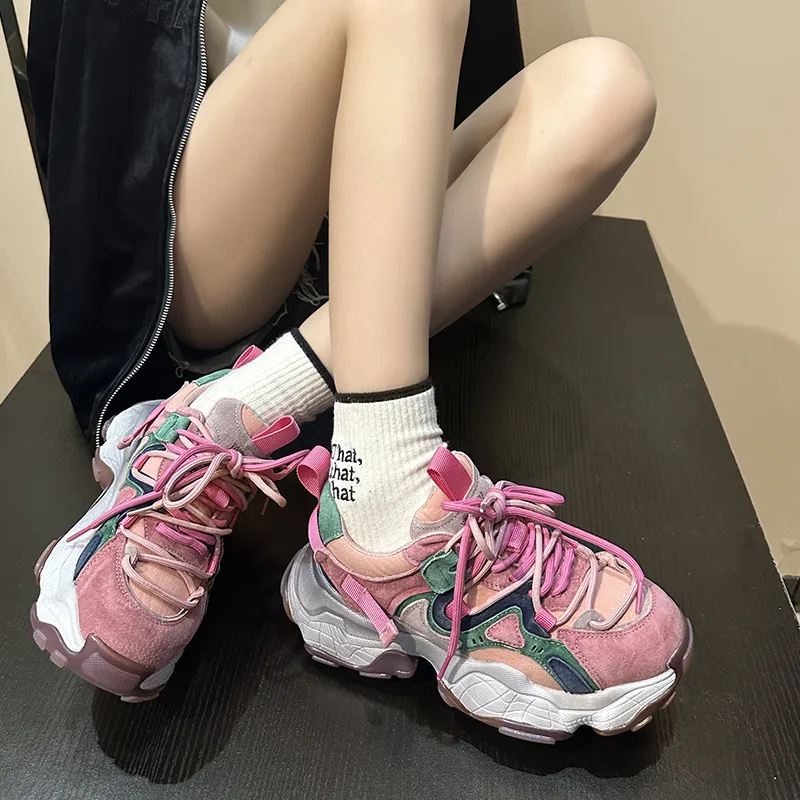 MXGM Low Top Chunky Sneakers Women's-11