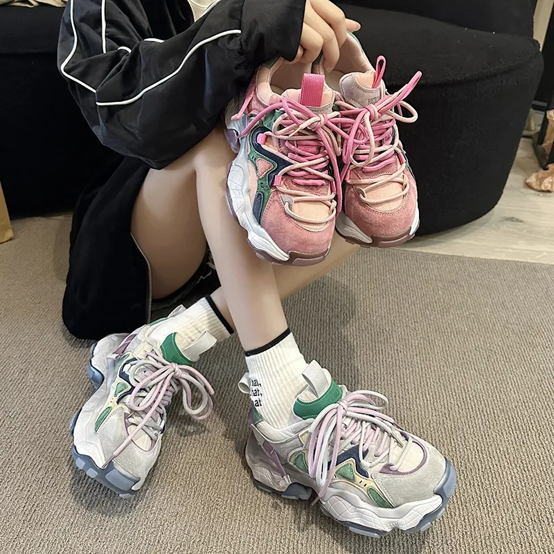 MXGM Low Top Chunky Sneakers Women's-2