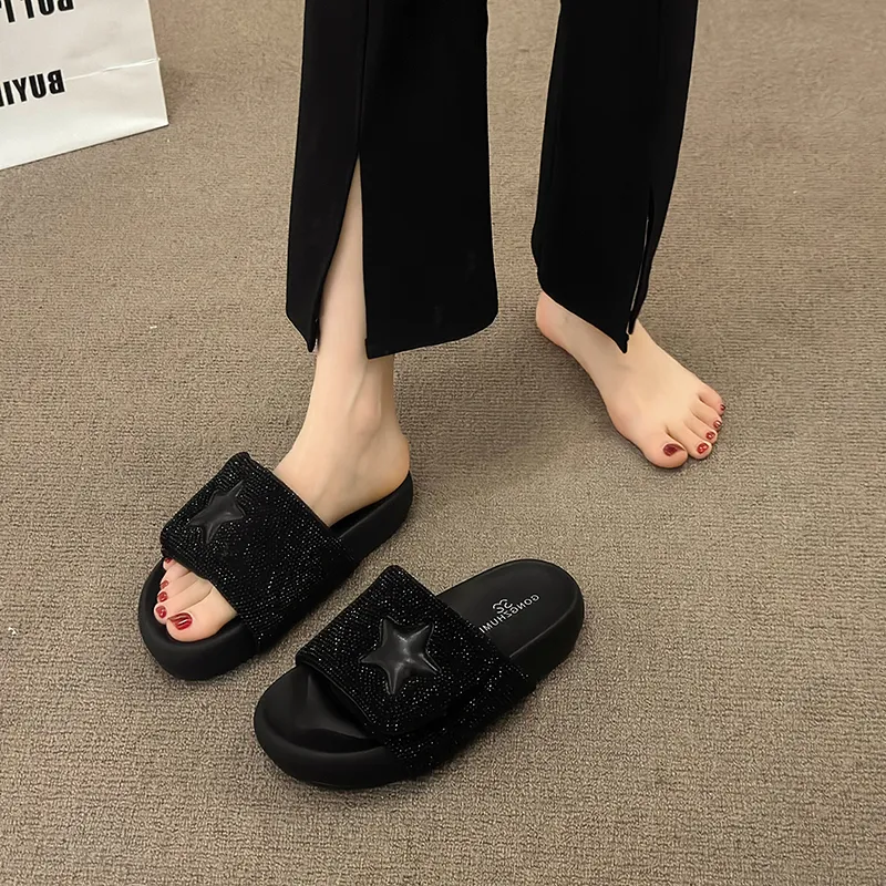 MXGM Slip Resistant Abrasion Resistant Slide Slippers Women's-8