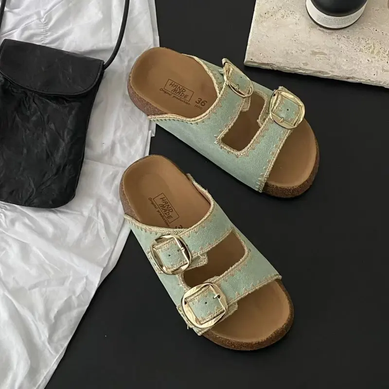 MXGM Slip Resistant Abrasion Resistant Slide Slippers Women's-8