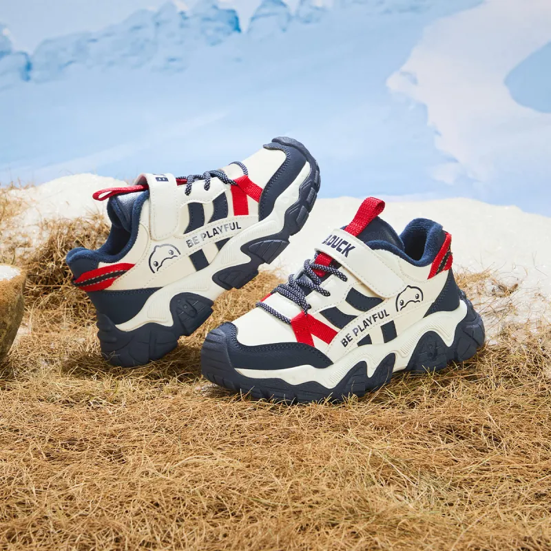 B.Duck Lightweight Cushioning Warm Low Top Kids Lifestyle Shoes Kids'-3