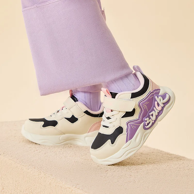 B.Duck Lightweight Cushioning Warm Low Top Kids Lifestyle Shoes Children Aged 3 7 Years Old-12