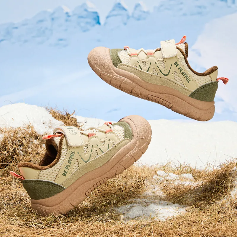 B.Duck Durable Warm Low Top Kids Lifestyle Shoes Children Aged 3 7 Years Old-11
