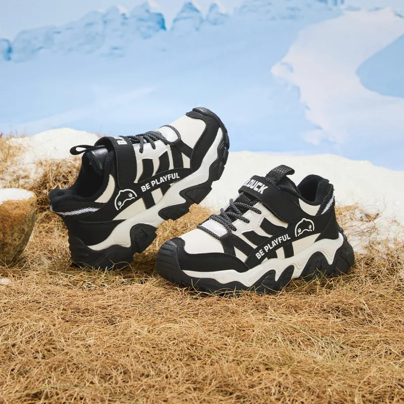B.Duck Lightweight Cushioning Warm Low Top Kids Lifestyle Shoes Kids'-9