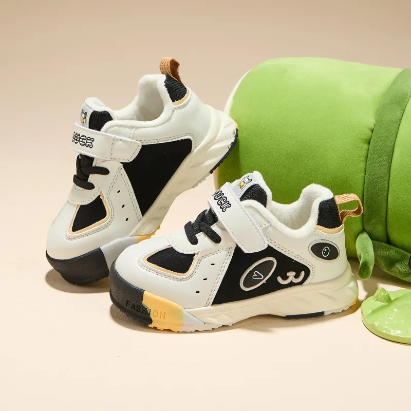 B.Duck Anti Slip And Wear Resistant Warm Low Top Kids Lifestyle Shoes Children Aged 3 7 Years Old-4