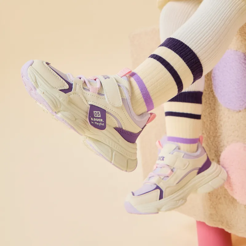 B.Duck Lightweight Cushioning Warm Low Top Kids Lifestyle Shoes Children Aged 3 7 Years Old-5
