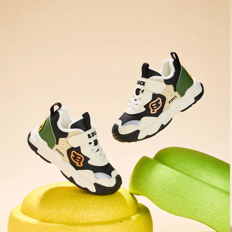 B.Duck Lightweight Cushioning Warm Low Top Kids Lifestyle Shoes Children Aged 3 7 Years Old-11