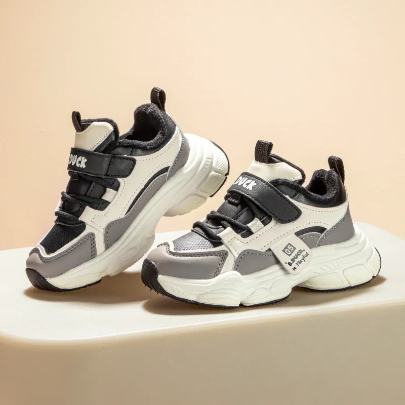B.Duck Lightweight Cushioning Warm Low Top Kids Lifestyle Shoes Children Aged 3 7 Years Old-11
