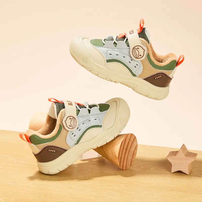 B.Duck Cushioning Warm Low Top Kids Lifestyle Shoes Children Aged 3 7 Years Old-5