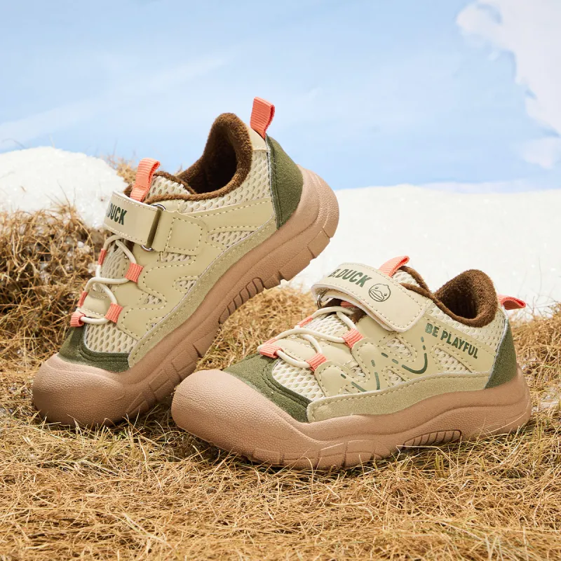 B.Duck Durable Warm Low Top Kids Lifestyle Shoes Children Aged 3 7 Years Old-10