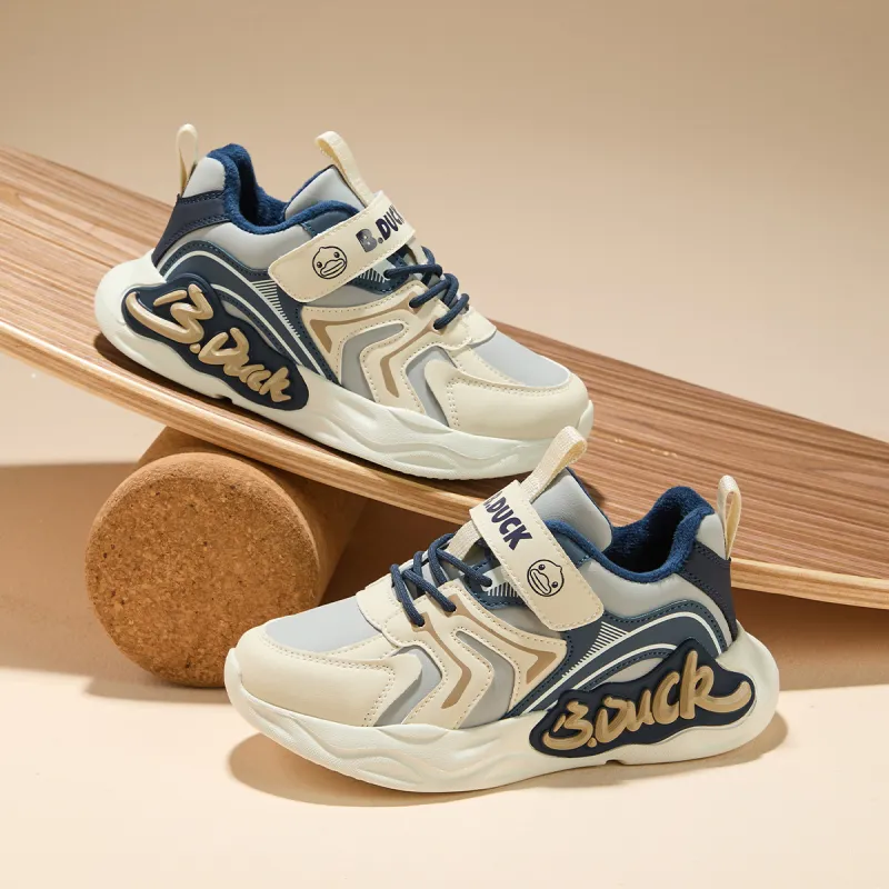 B.Duck Lightweight Cushioning Warm Low Top Kids Lifestyle Shoes Kids'-3